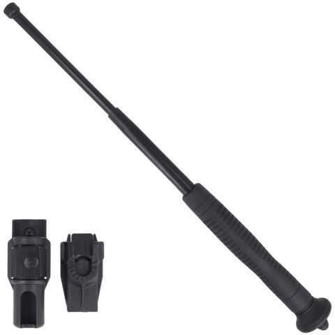 Pałka teleskopowa hartowana ESP Ergonomic 18'' z głowicą kubotan (ExB-18HE-BK BH-54/BE-01) ESP - Euro Security Products
