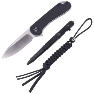 Zestaw Civivi: Nóż składany Elementum, długopis C-Quill, zawieszka (CA-10A) Civivi by WE Knife