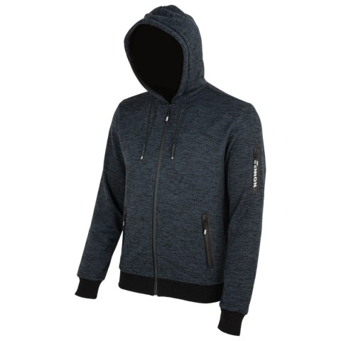 Bluza z kapturem Bennon Olympos Sweatshirt, blue/grey (0716170092) Bennon