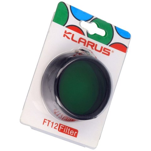Filtr do latarek Klarus XT12GT zielony (FT12 GR) Klarus