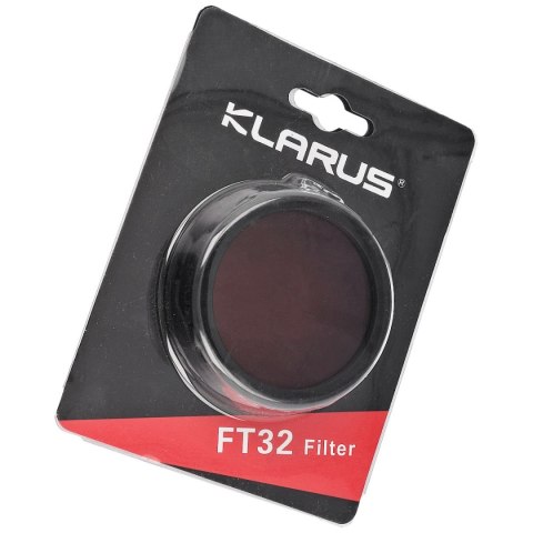 Filtr do latarek Klarus XT32 czerwony (FT32 RD) Klarus