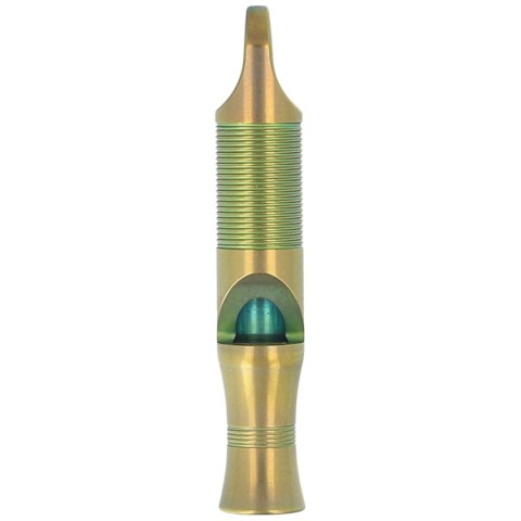 Gwizdek sygnalizacyjny We Knife Green Titanium z linką Paracord (A-05CP) WE Knife