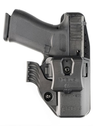 Kabura IWB / OWB Fobus Glock 43, 43X z szyną i bez szyny, obustronna (APN43X) Fobus