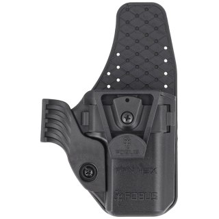 Kabura IWB / OWB Fobus Glock 43, 43X z szyną i bez szyny, obustronna (APN43X) Fobus