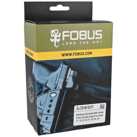 Kabura OWB Fobus Glock 17, 19, 19X, 22, 23, 25, 31, 32, 34, 35, 44, 45 (GL-2 SH BH ND RT) Fobus