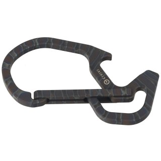 Karabińczyk CIVIVI Click Carabiner Keychain Multi-Tool, Flamed Titanium (CA-01B) Civivi by WE Knife