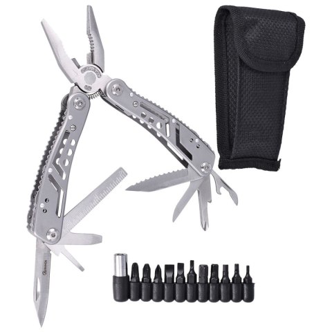 MultiTool Martinez Albainox Grey Aluminium, Inox 19 funkcji Etui (33926) Martinez Albainox