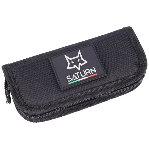 Nóż FOX Saturn, Black Aluminium, Black Stonewashed N690Co by Denis Simonutti (FX-551 ALB) FOX