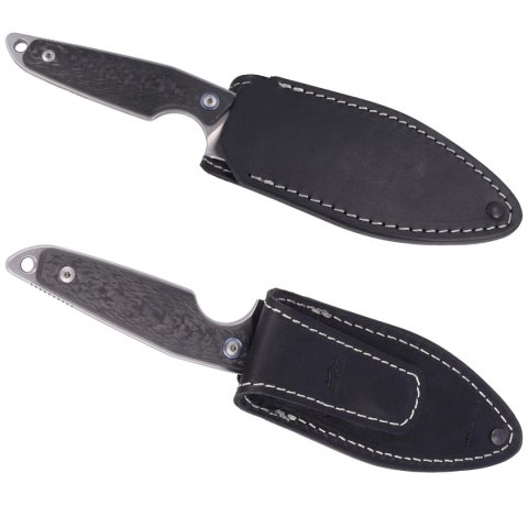 Nóż MKM Makro 1 Carbon Fiber, Stonewashed M390 by Jesper Voxnæs (MKMA01-CF) MKM - Maniago Knife Makers
