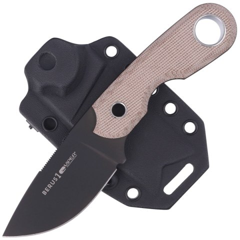 Nóż Viper Berus1 Natural Canvas Micarta, PVD by Rumici (VT4012DCN) Viper by Tecnocut