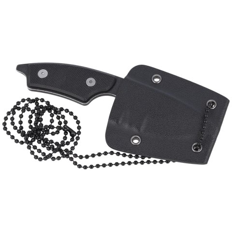 Nóż na szyję Herbertz CJH Neck Knife Black G10, Black Stonewashed 420 (10000345) Herbertz GmbH