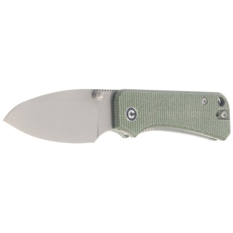 Nóż składany CIVIVI Baby Banter Green Micarta, Gray Stonewashed by Ben Petersen (C19068SB-1) Civivi by WE Knife