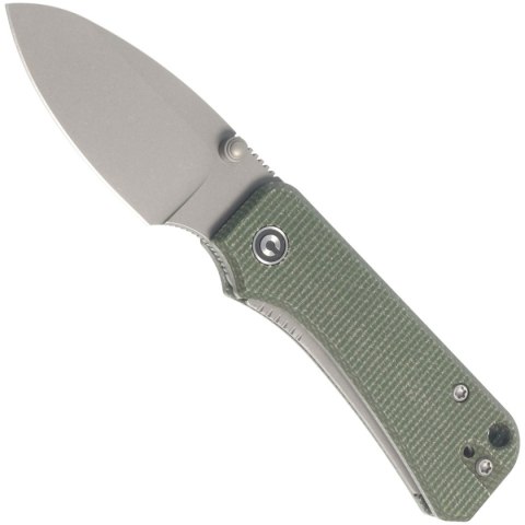 Nóż składany CIVIVI Baby Banter Green Micarta, Gray Stonewashed by Ben Petersen (C19068SB-1) Civivi by WE Knife