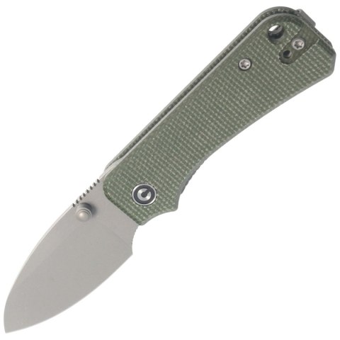 Nóż składany CIVIVI Baby Banter Green Micarta, Gray Stonewashed by Ben Petersen (C19068SB-1) Civivi by WE Knife