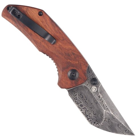 Nóż składany CIVIVI Thug 2 Cuibourtia Wood, Black Damascus by Matt Christensen (C20028C-DS1) Civivi by WE Knife