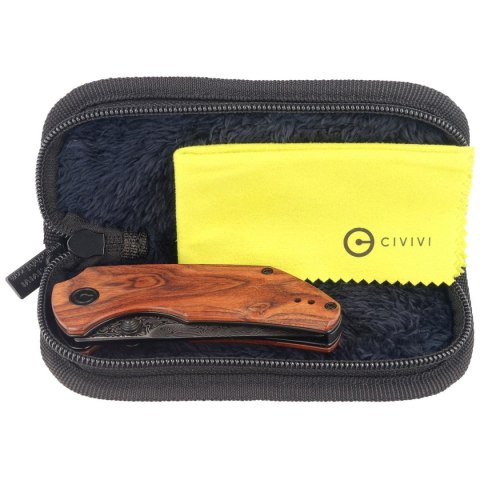 Nóż składany CIVIVI Thug 2 Cuibourtia Wood, Black Damascus by Matt Christensen (C20028C-DS1) Civivi by WE Knife