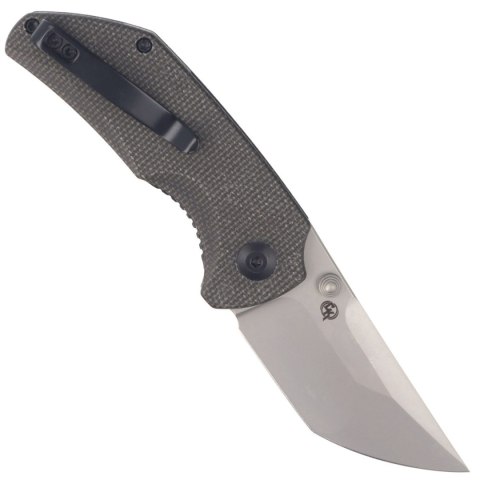 Nóż składany CIVIVI Thug 2 Dark Green Micarta, Silver Bead Blasted Nitro-V by Matt Christensen (C20028C-3) Civivi by WE Knife