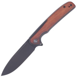 Nóż składany CIVIVI Voltaic Stainless / Cuibourtia Wood, Black Stonewashed 14C28N (C20060-1) Civivi by WE Knife