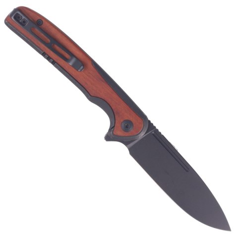 Nóż składany CIVIVI Voltaic Stainless / Cuibourtia Wood, Black Stonewashed 14C28N (C20060-1) Civivi by WE Knife