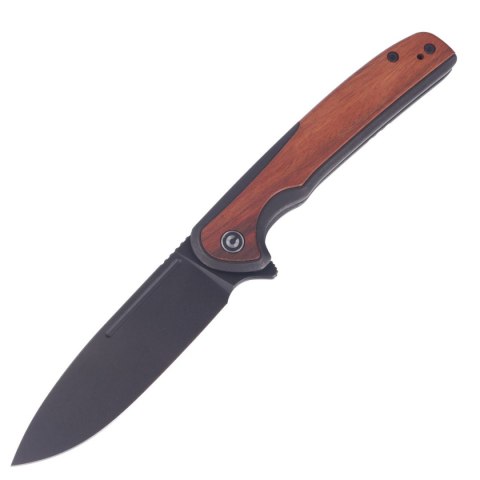 Nóż składany CIVIVI Voltaic Stainless / Cuibourtia Wood, Black Stonewashed 14C28N (C20060-1) Civivi by WE Knife