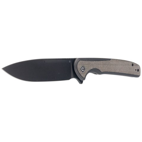 Nóż składany CIVIVI Voltaic Stainless / Green Micarta, Black Stonewashed 14C28N (C20060-3) Civivi by WE Knife