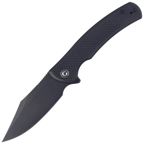 Nóż składany Civivi Sinisys Black Coarse G10, Black Stonewashed 14C28N (C20039-1) Civivi by WE Knife