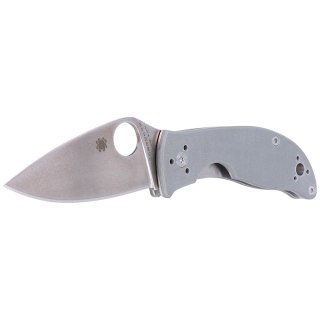 Nóż składany Spyderco Alcyone G-10 Grey, CTS BD1N Plain (C222GPGY) Spyderco Inc.