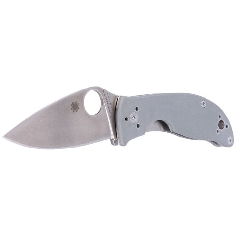 Nóż składany Spyderco Alcyone G-10 Grey, CTS BD1N Plain (C222GPGY) Spyderco Inc.