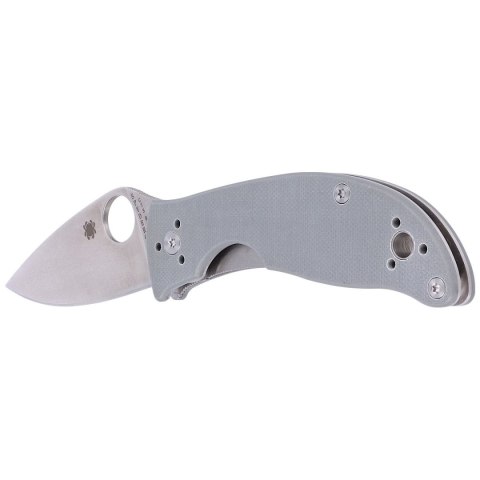 Nóż składany Spyderco Alcyone G-10 Grey, CTS BD1N Plain (C222GPGY) Spyderco Inc.