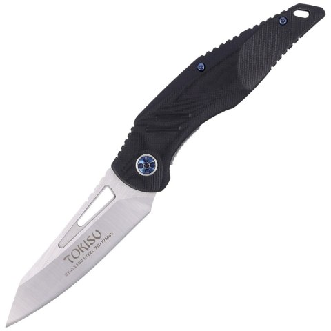Nóż składany TOKISU Tactical, Black G10, Satin (18685) Tokisu by Martinez Albainox