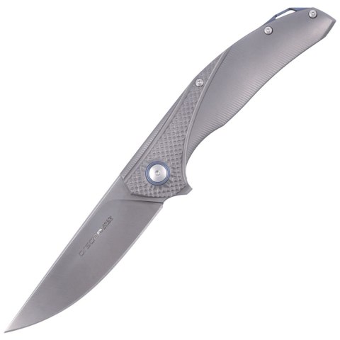 Nóż składany Viper Orso 2 Gray Titanium 3D, Satin Lohmann LO-QPM20-4 by Jens Ansø (V5996TI3D) Viper by Tecnocut