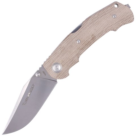Nóż składany Viper Turn Essential Natural Canvas Micarta, Satin M390 by Fabrizio Silvestrelli (V5988CN) Viper by Tecnocut