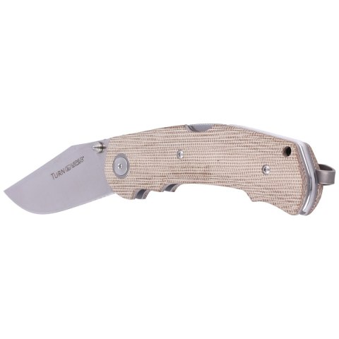 Nóż składany Viper Turn Essential Natural Canvas Micarta, Satin M390 by Fabrizio Silvestrelli (V5988CN) Viper by Tecnocut