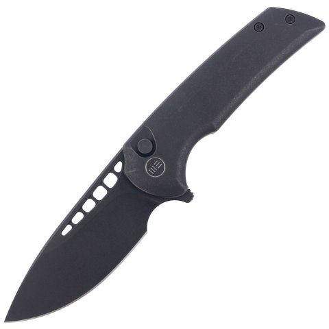 Nóż składany WE Knife Mini Malice Black Titanium, Black Stonewashed CPM 20CV by Ferrum Forge (WE054BL-1) WE Knife