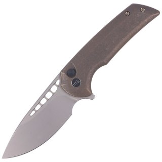 Nóż składany WE Knife Mini Malice Bronze Titanium, Silver Bead Blasted CPM 20CV by Ferrum Forge (WE054BL-4) WE Knife
