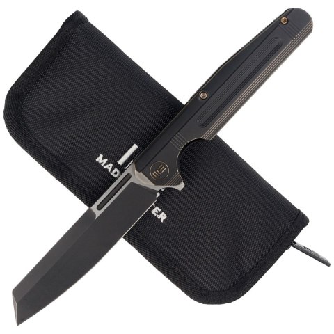 Nóż składany WE Knife Reiver LE No 024/310 Bronze / Black Titanium, Black Stonewashed CPM S35VN (WE16020-5) WE Knife