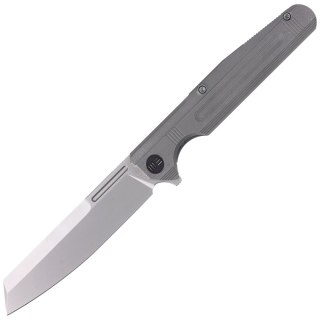 Nóż składany WE Knife Reiver LE No 154/260 Gray Titanium, Silver Bead Blasted CPM S35VN (WE16020-1) WE Knife
