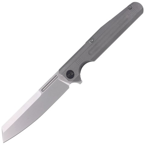 Nóż składany WE Knife Reiver LE No 154/260 Gray Titanium, Silver Bead Blasted CPM S35VN (WE16020-1) WE Knife