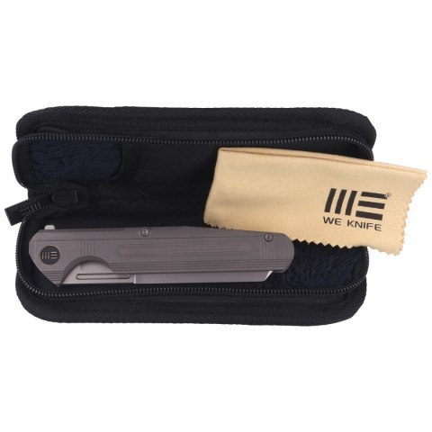 Nóż składany WE Knife Reiver LE No 154/260 Gray Titanium, Silver Bead Blasted CPM S35VN (WE16020-1) WE Knife
