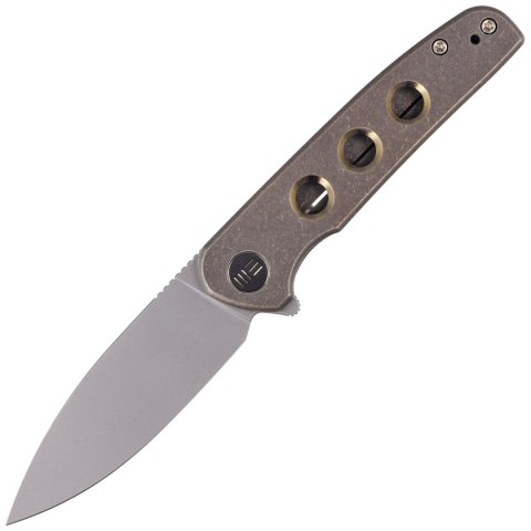 Nóż składany WE Knife Shakan LE No 172/210 Bronze Titanium, Gray Stonewashed CPM 20CV (WE20052B-2) WE Knife