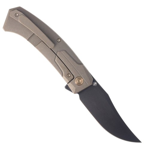 Nóż składany WE Knife Shuddan Bronze Titanium, Black Stonewashed CPM 20CV by Rafal Brzeski (WE21015-3) WE Knife