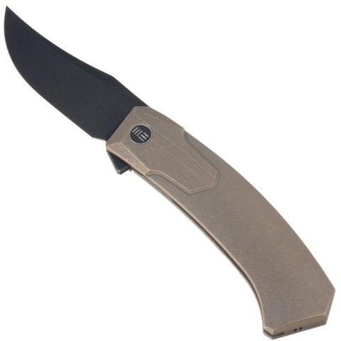 Nóż składany WE Knife Shuddan Bronze Titanium, Black Stonewashed CPM 20CV by Rafal Brzeski (WE21015-3) WE Knife