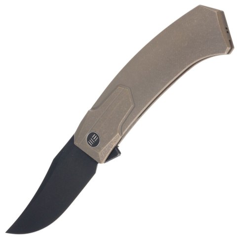 Nóż składany WE Knife Shuddan Bronze Titanium, Black Stonewashed CPM 20CV by Rafal Brzeski (WE21015-3) WE Knife