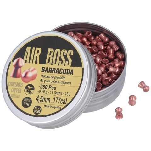 Śrut Apolo Air Boss Barracuda Copper 4.5 mm, 250 szt. 070.g/ 11.0gr (30003) Apolo