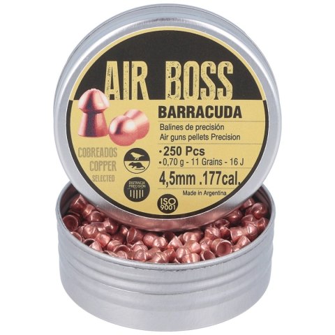 Śrut Apolo Air Boss Barracuda Copper 4.52 mm, 250 szt. 070.g/ 11.0gr (30003-2) Apolo