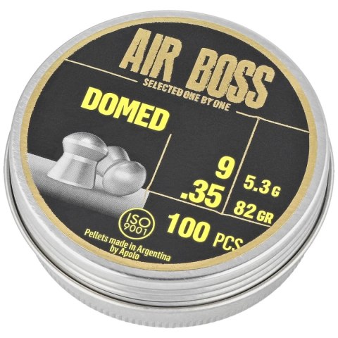 Śrut Apolo Air Boss Domed 9 mm, 100 szt. 5.30g/82.0gr (30400) Apolo