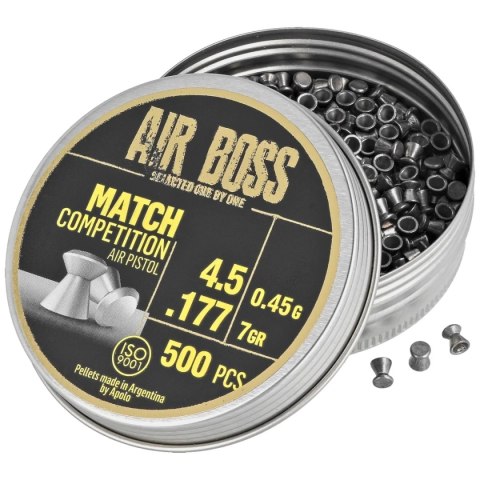 Śrut Apolo Air Boss Match Competition Air Pistol 4.5 mm, 500 szt. 045g/7.0gr (30303) Apolo