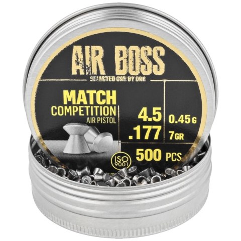 Śrut Apolo Air Boss Match Competition Air Pistol 4.5 mm, 500 szt. 045g/7.0gr (30303) Apolo