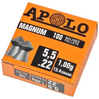 Śrut Apolo Magnum 5.5 mm, 100 szt. 1.00g/15.4gr (13001) Apolo
