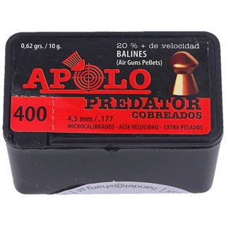 Śrut Apolo Predator Copper 4.52 mm, 400 szt. 0.70g/10.0gr (19950-2) Apolo